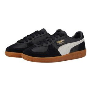 New PUMA Palermo Lth Women’s Sneakers- Color: Black/Feather Gray Gum - Size: 7.5